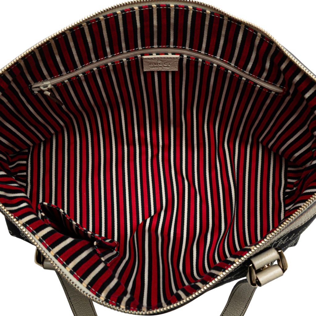 Gucci 85th Anniversary Canvas Logo Abbey D Ring Tote - 4