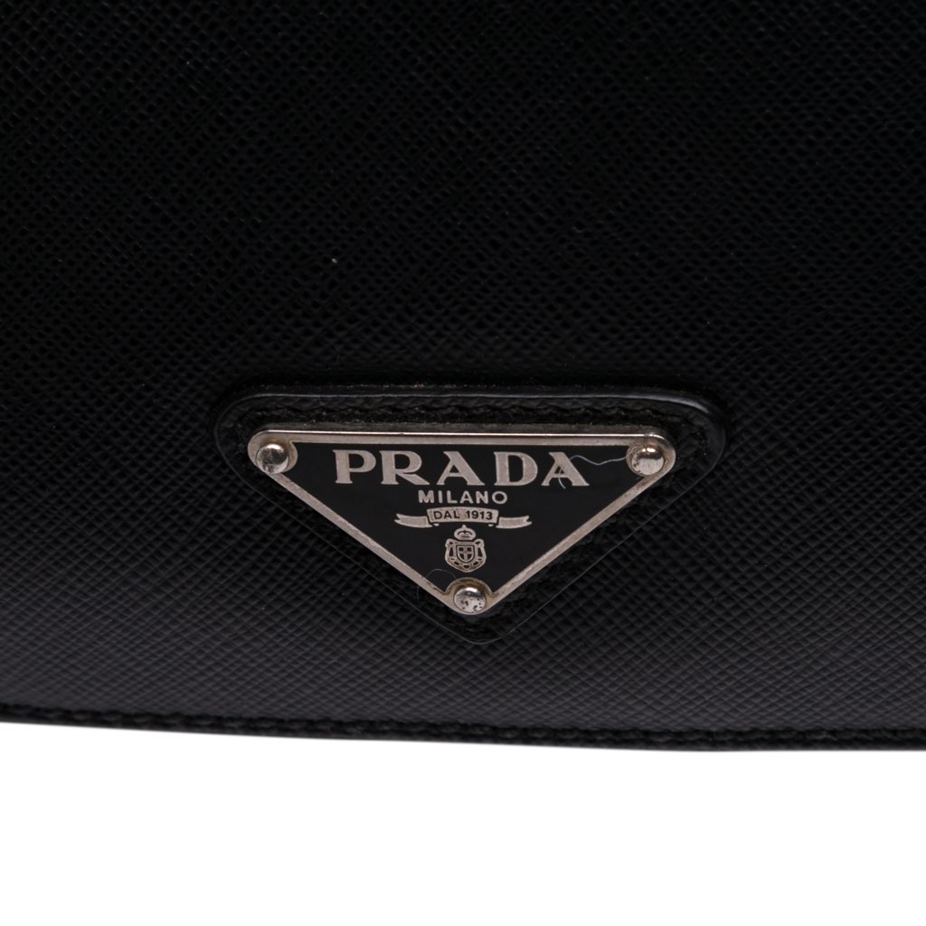 Prada Saffiano Double Zip Business Bag - 5