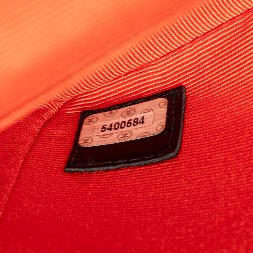 Chanel Medium CC Quilted Printed Canvas Single Flap - Detail 1