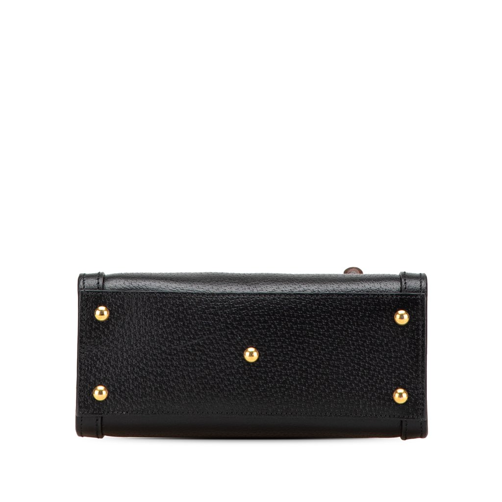 Gucci Small Calfskin Bamboo Diana Satchel - Image 6