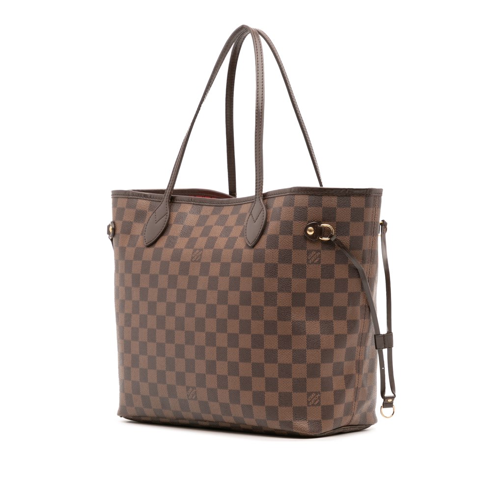 Louis Vuitton Damier Ebene Neverfull MM - Back view