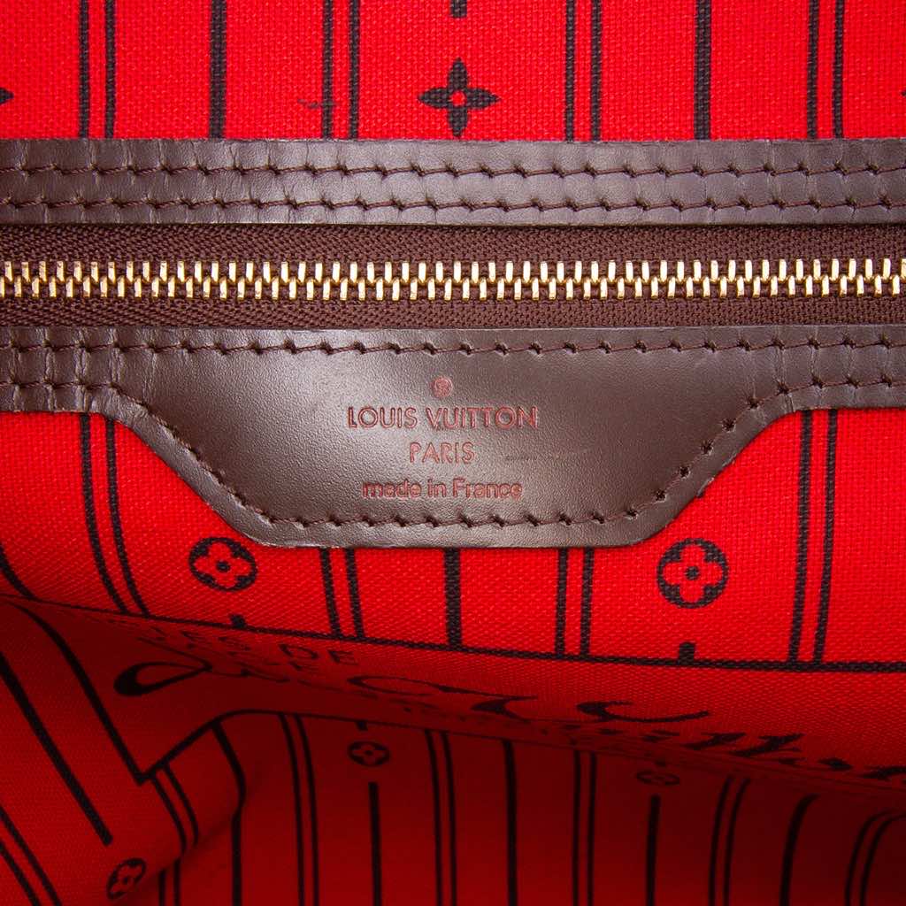 Louis Vuitton Damier Ebene Neverfull MM - Detail 1