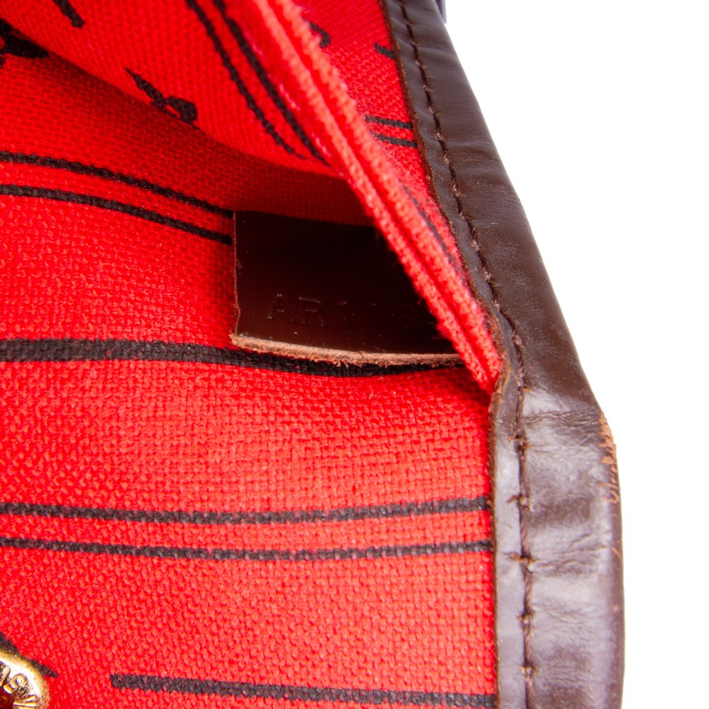 Louis Vuitton Damier Ebene Neverfull MM - Detail 2