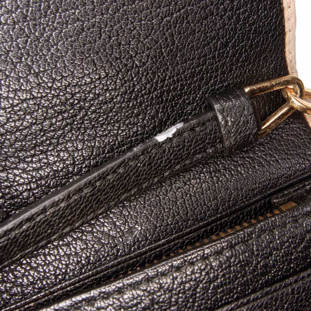 Miu Miu Bicolor Leather Wallet On Chain - 5