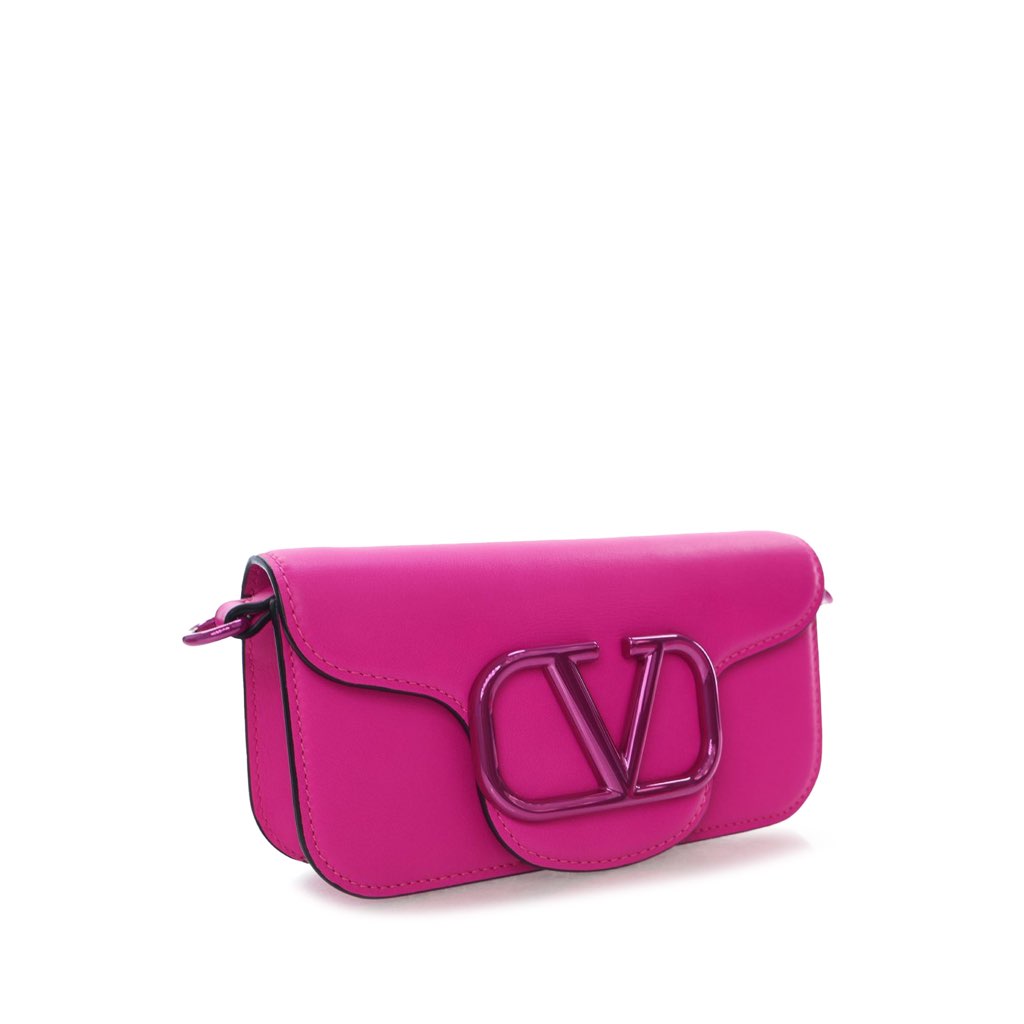 Valentino Small Calfskin VLogo Loco Satchel - 2