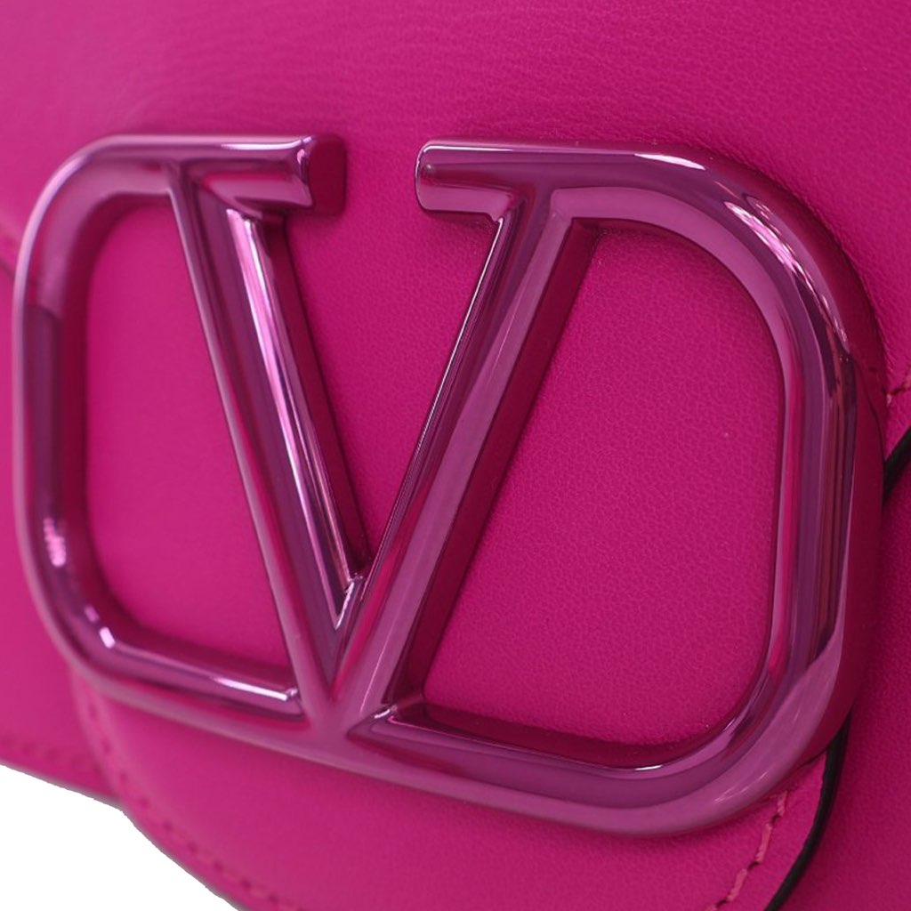 Valentino Small Calfskin VLogo Loco Satchel - 5