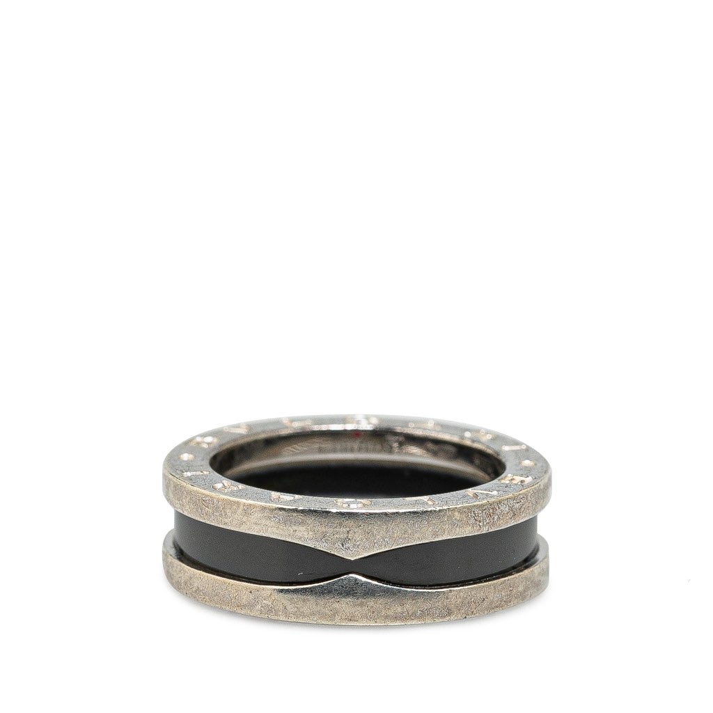 Bvlgari Sterling Silver and Ceramic Save The Children Ring - Image 6