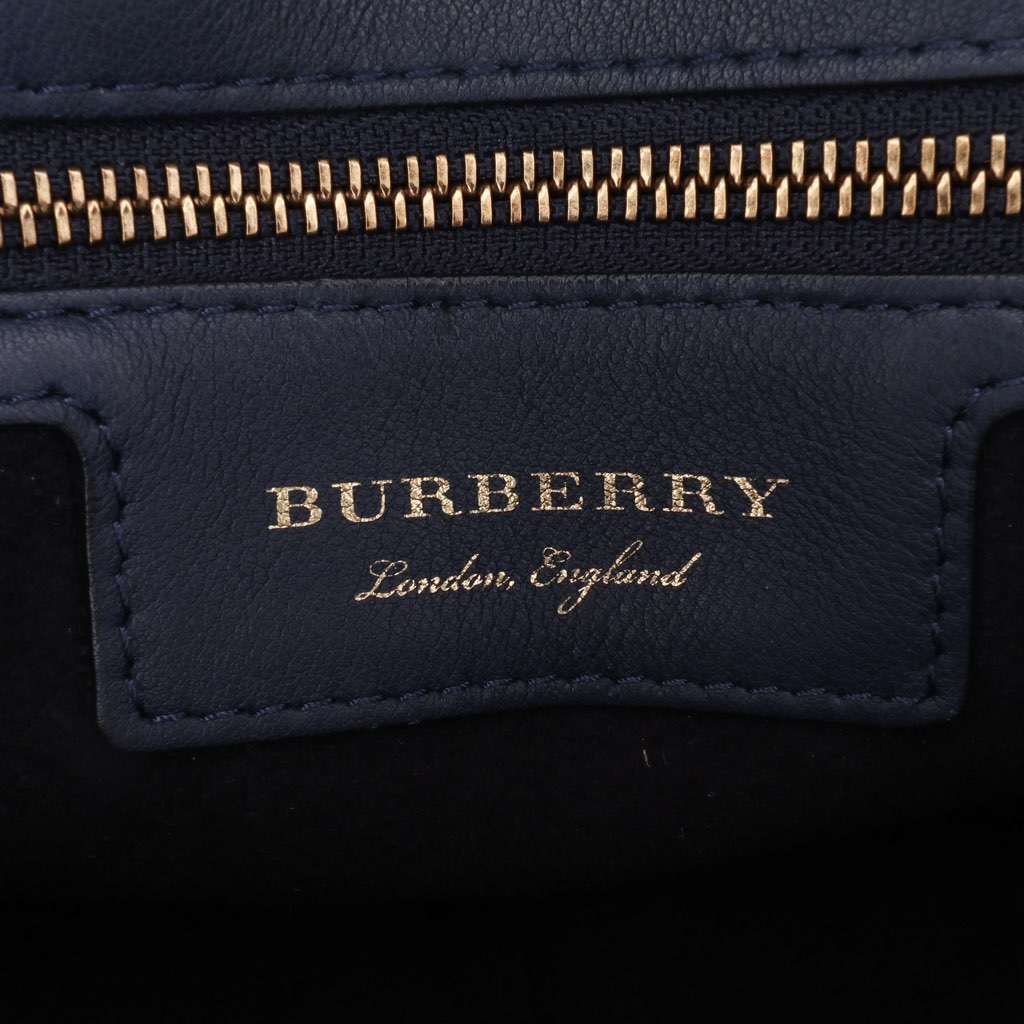 Burberry Small Trench Calfskin DK88 Top Handle Bag - 5