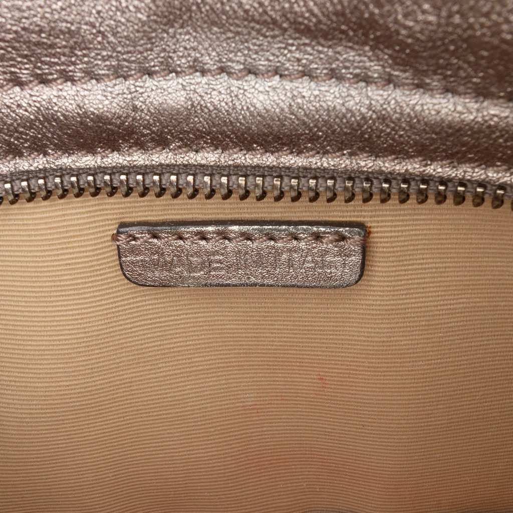 Burberry Nova Check Cutout Leather Accessory Pochette - Detail 1