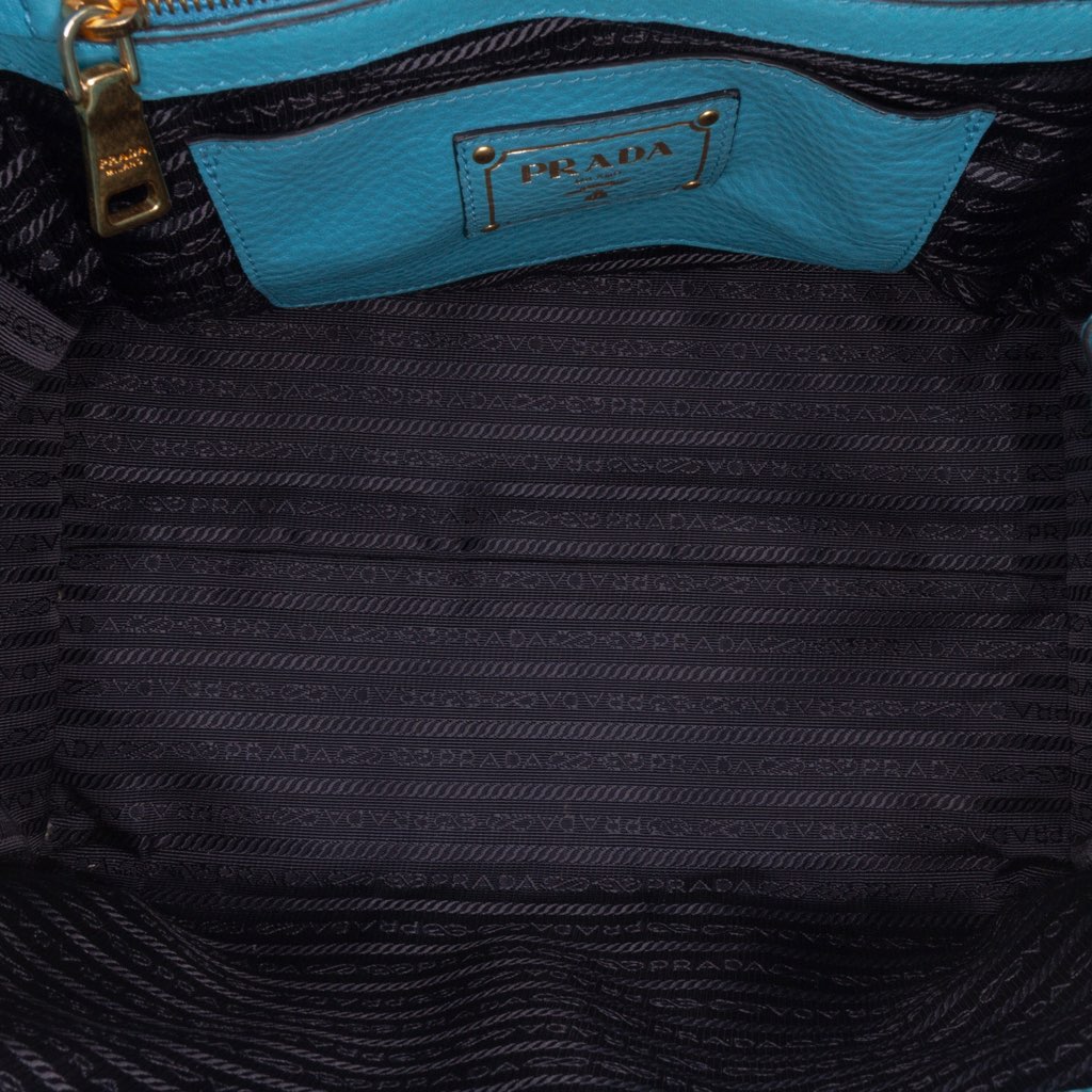Prada Vitello Daino Open Convertible Tote - 4