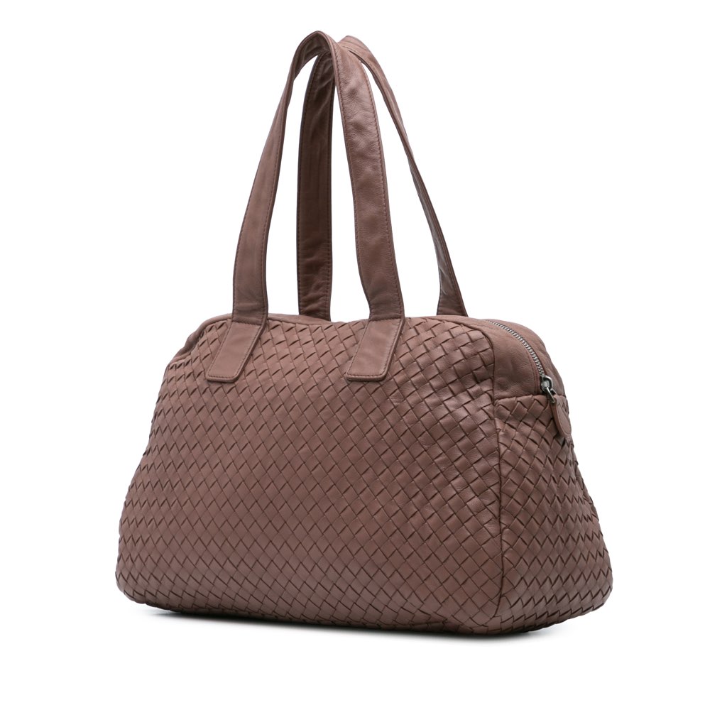 Bottega Veneta Nappa Intrecciato Shoulder Bag - 2