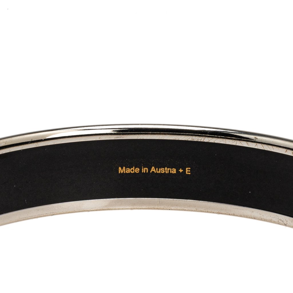 Hermès Narrow Moon Stars Enamel Bangle 65 - 4