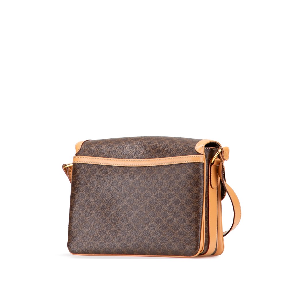 Celine Macadam Coated Canvas Crossbody - 2