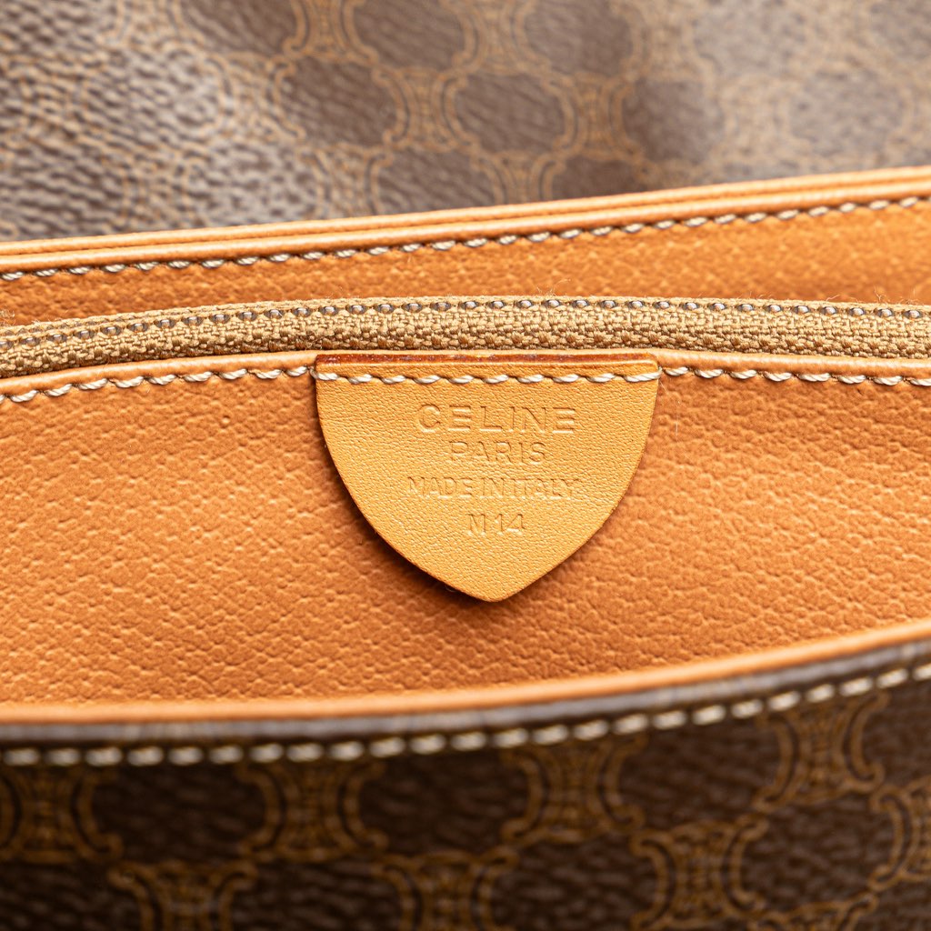 Celine Macadam Coated Canvas Crossbody - 5