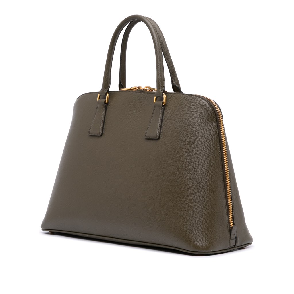 Prada Large Saffiano Lux Promenade Satchel - 2