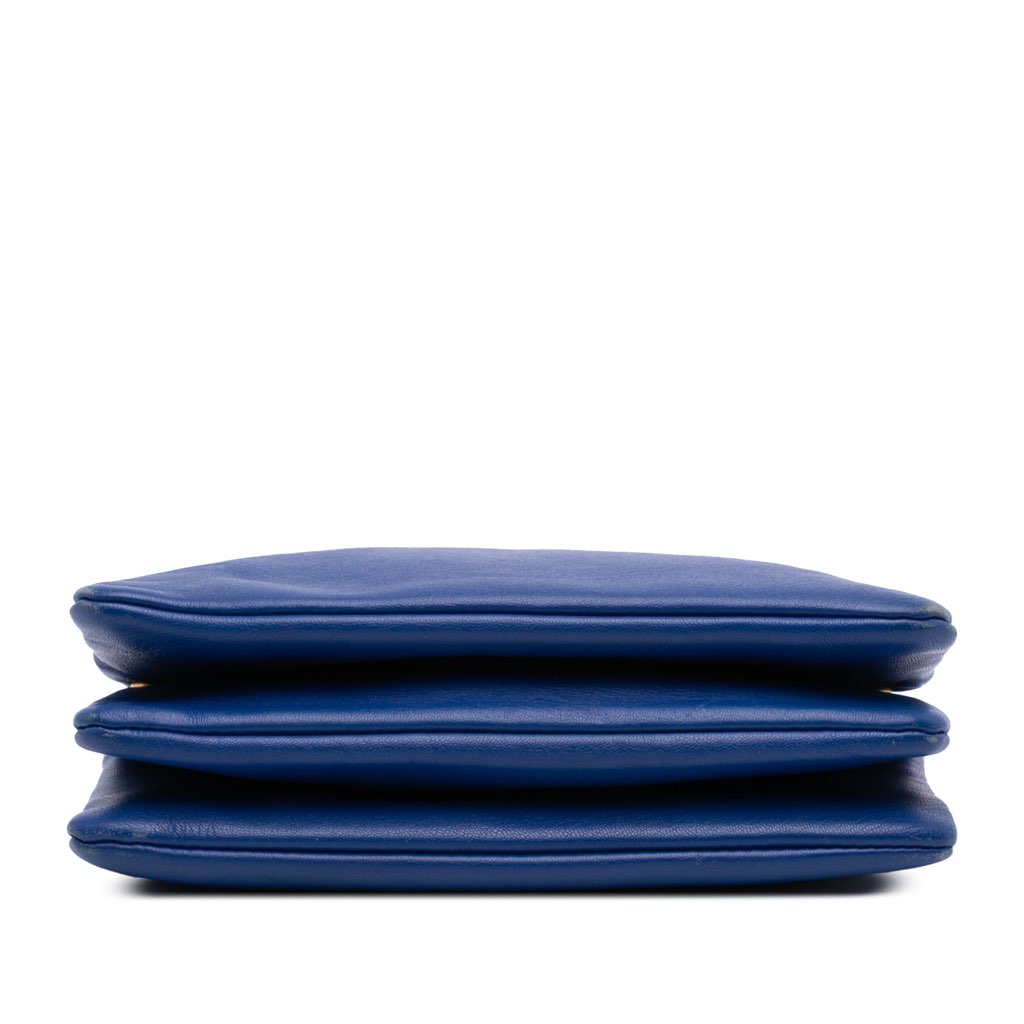 Celine Small Lambskin Trio Crossbody - Image 6