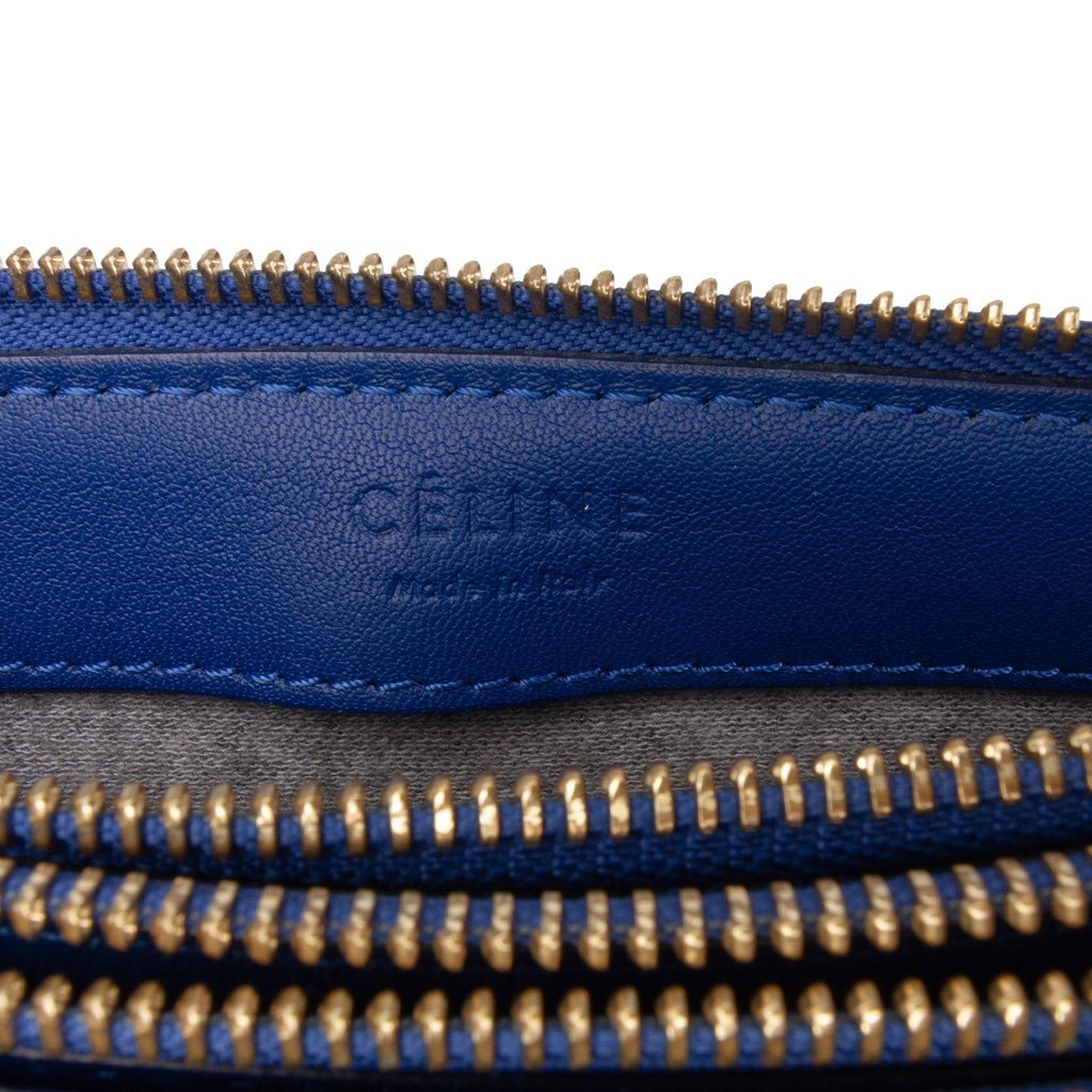 Celine Small Lambskin Trio Crossbody - Side view