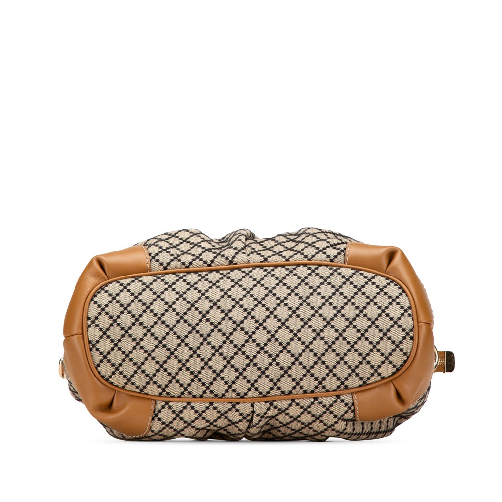 Gucci Diamante Canvas Sukey Satchel - 3