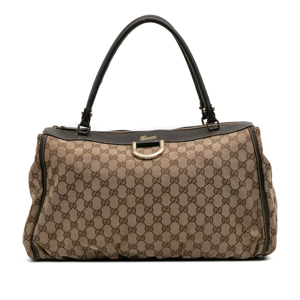 Gucci GG Canvas Abbey D Ring Tote