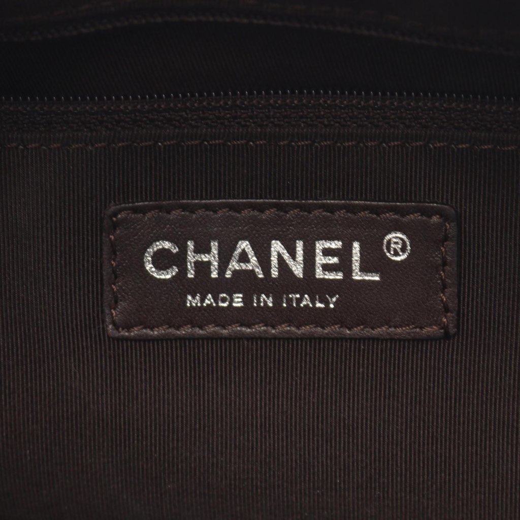 Chanel CC Chevron Quilted Lambskin Boston Bag - 4