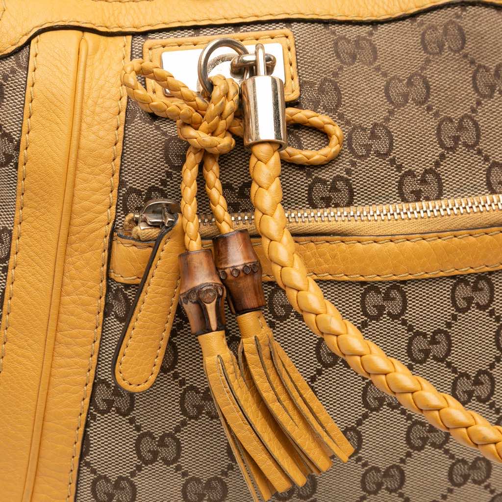 Gucci GG Canvas Bella Satchel - Image 11