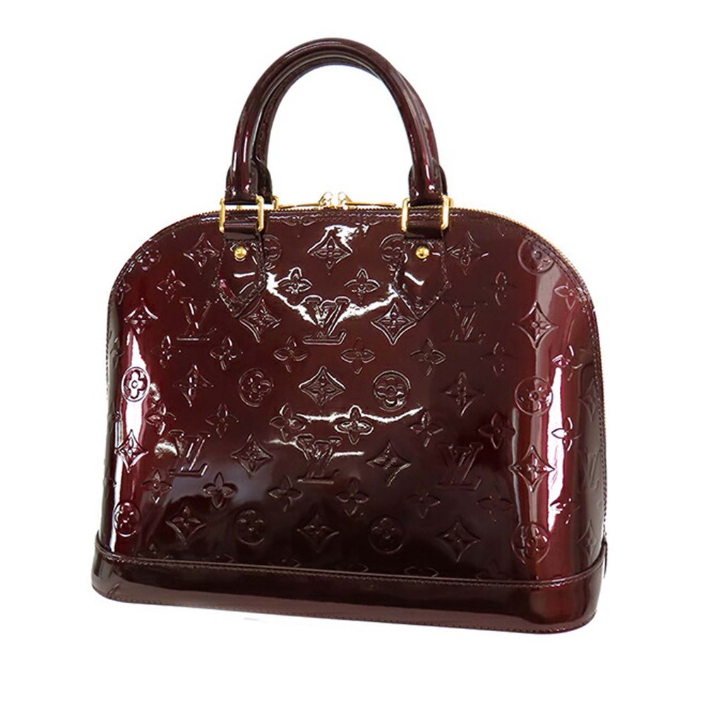 Louis Vuitton Monogram Vernis Alma PM - Back view