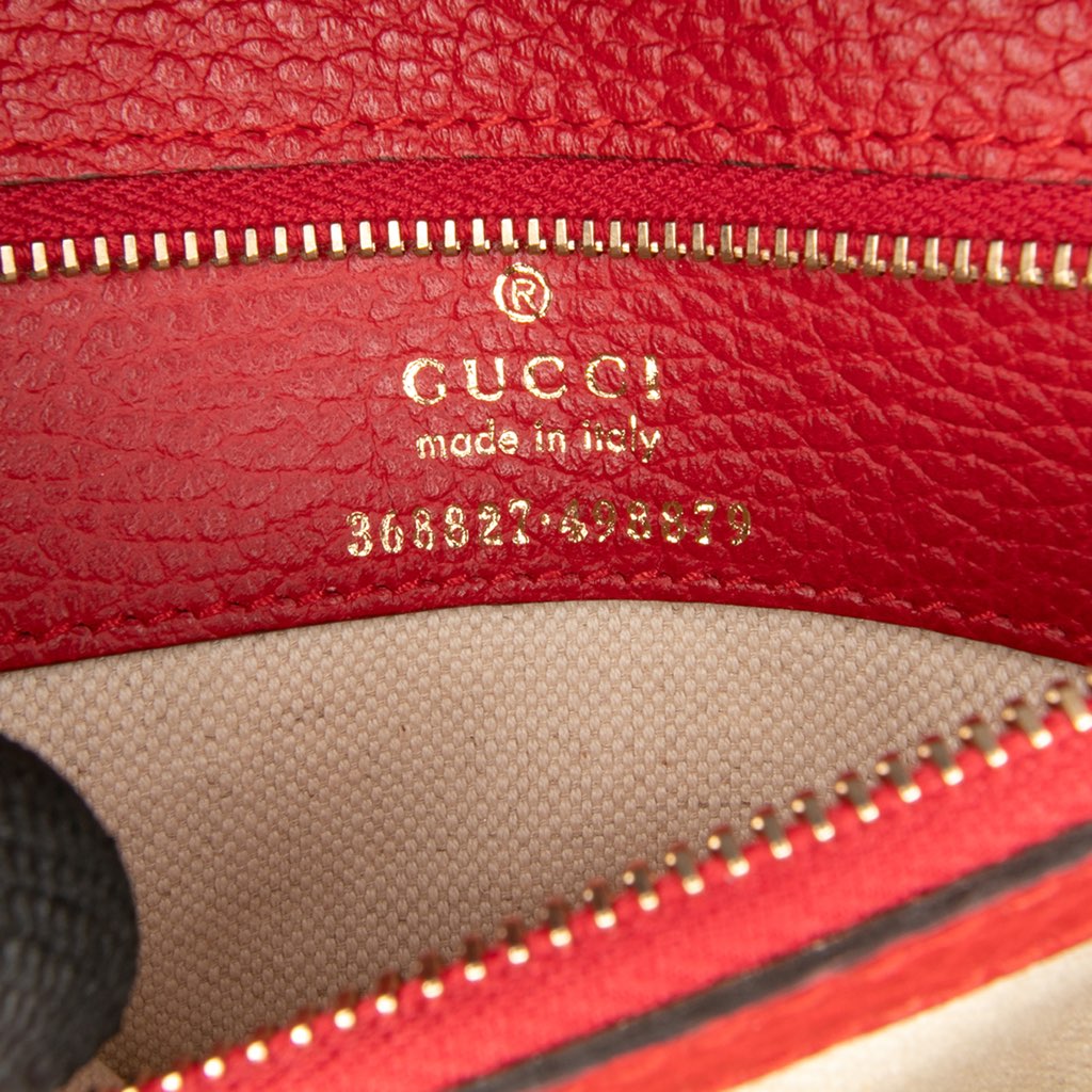 Gucci Mini Leather Swing Satchel - Side view