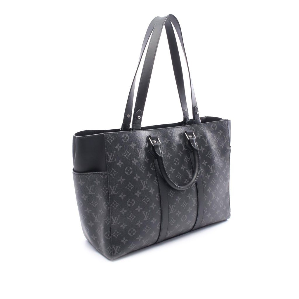 Louis Vuitton Monogram Eclipse Sac Plat 24H Tote - 2
