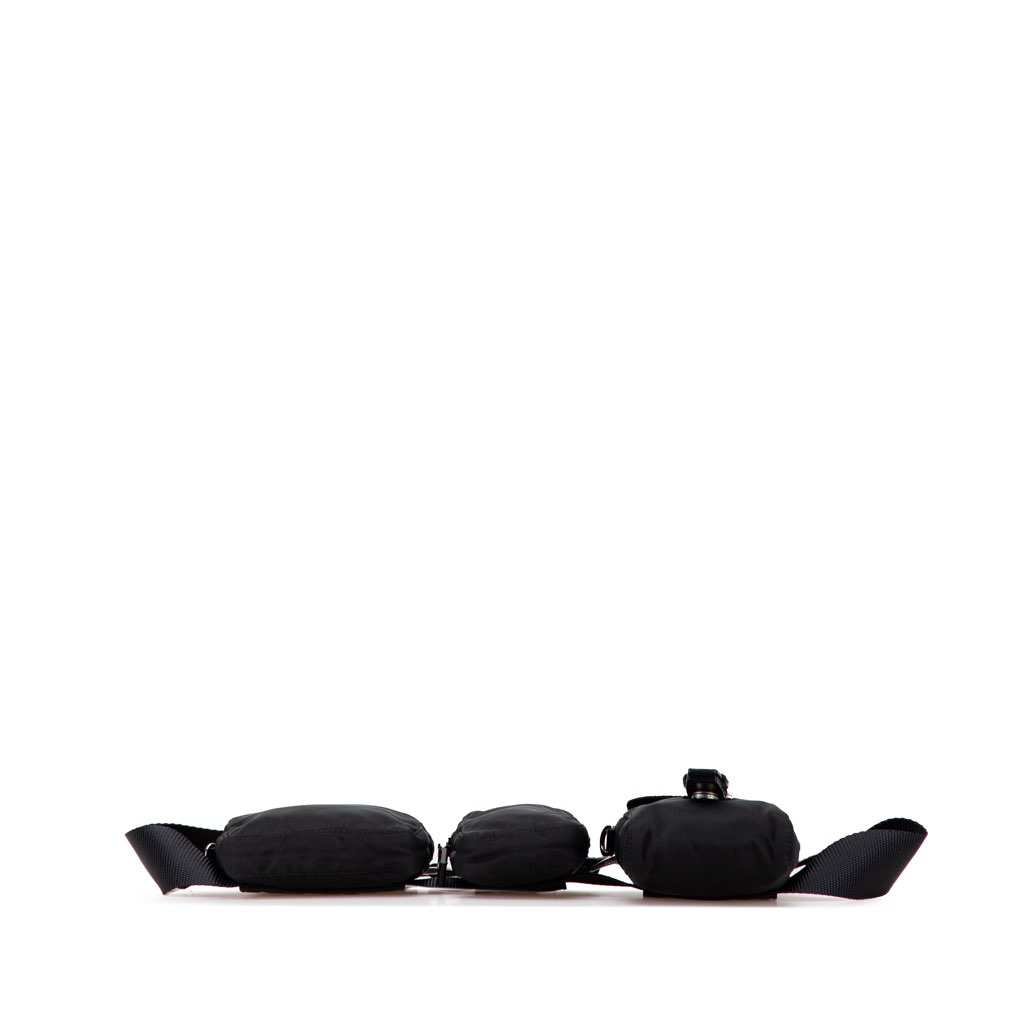 Prada Tessuto Triple Pouch Belt Bag - Image 6