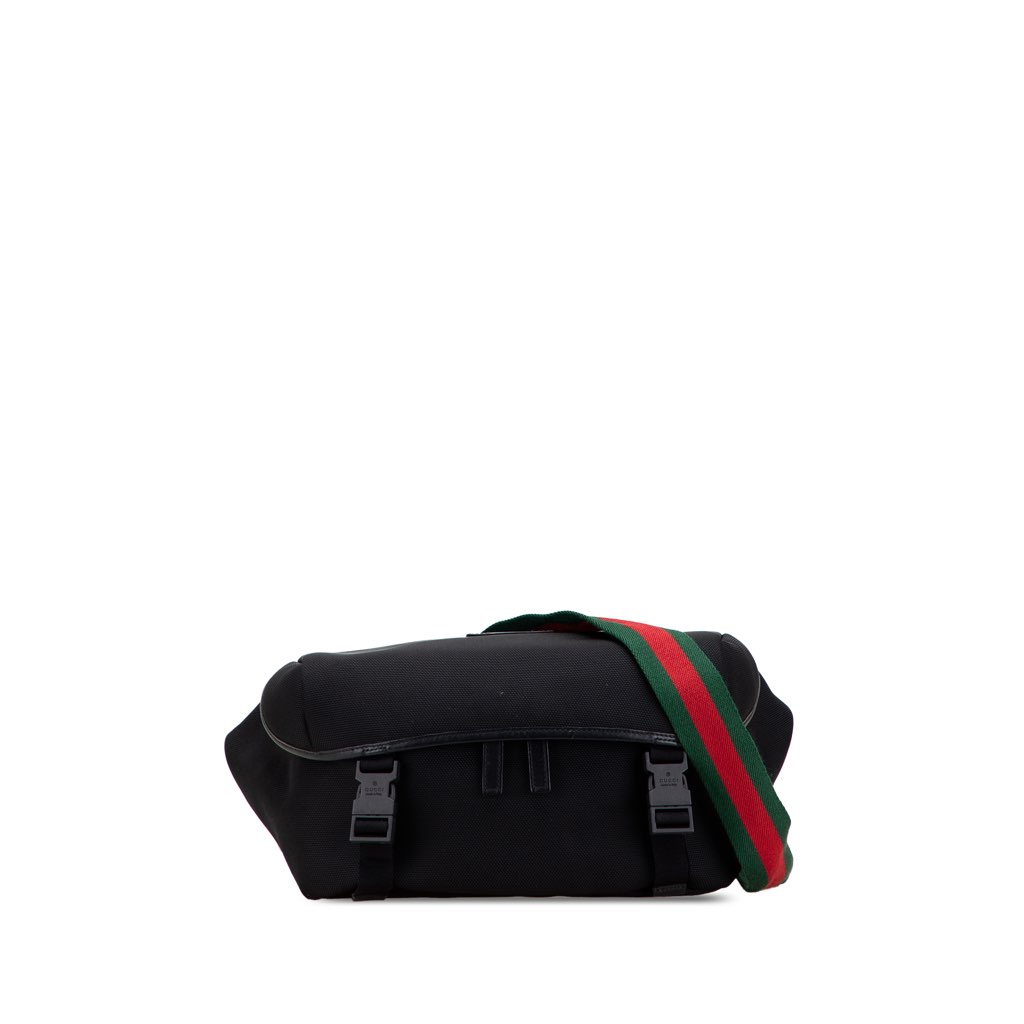Gucci Techno Canvas Web Belt Bag