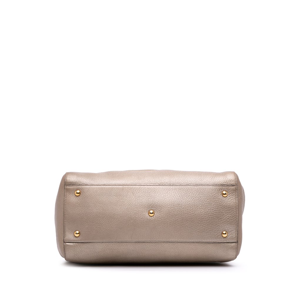 Gucci Medium Leather Ombre Soho Cellarius Tote - 3