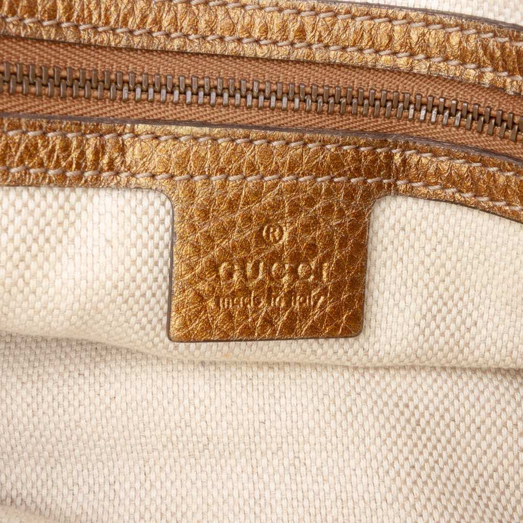 Gucci Medium Leather Ombre Soho Cellarius Tote - 5