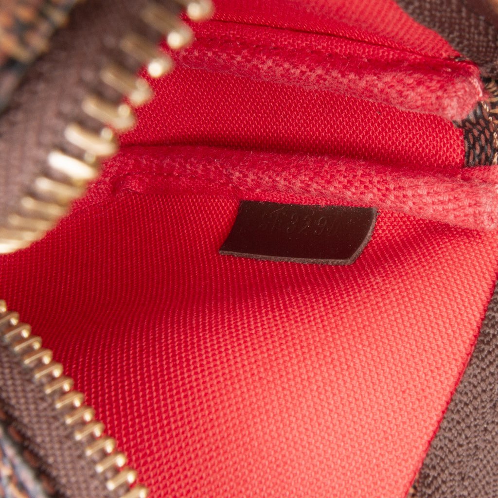 Louis Vuitton Damier Ebene Mini Pochette Accessoires - Side view