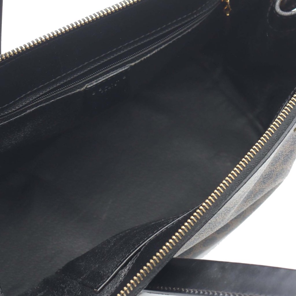 Celine Macadam Coated Canvas Handbag - Image 6