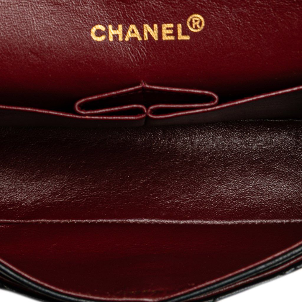 Chanel Small Classic Lambskin Double Flap - 4
