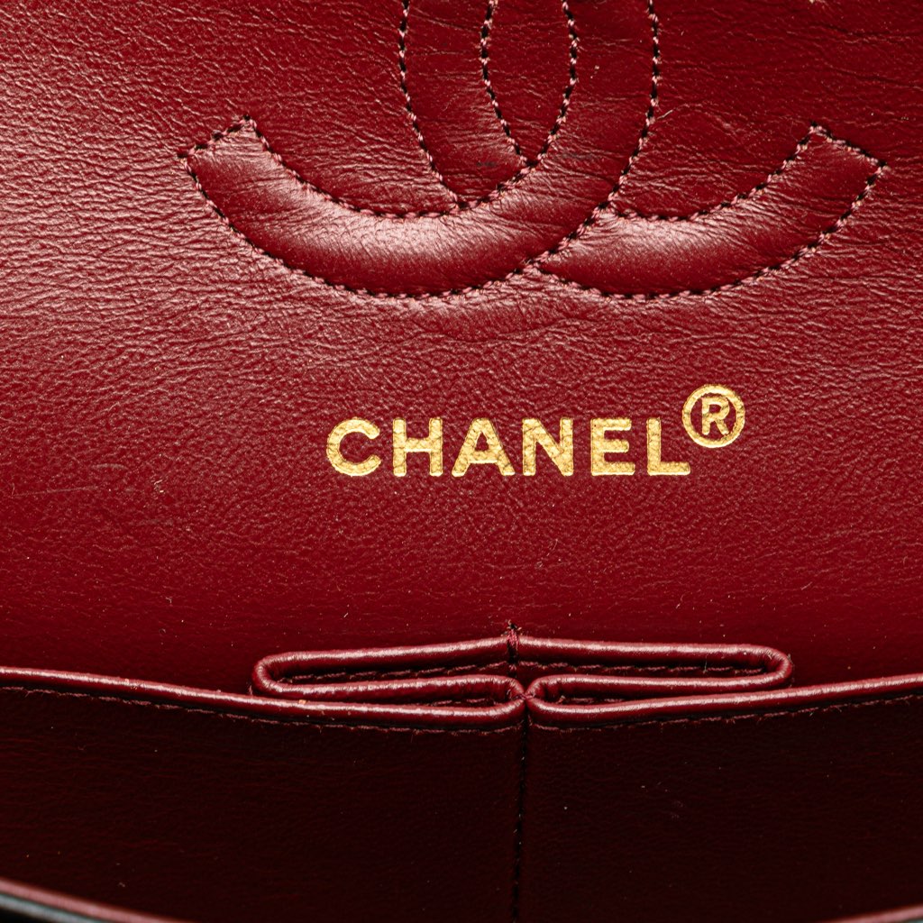 Chanel Small Classic Lambskin Double Flap - Side view