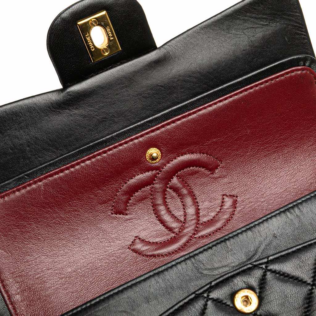 Chanel Small Classic Lambskin Double Flap - Image 10