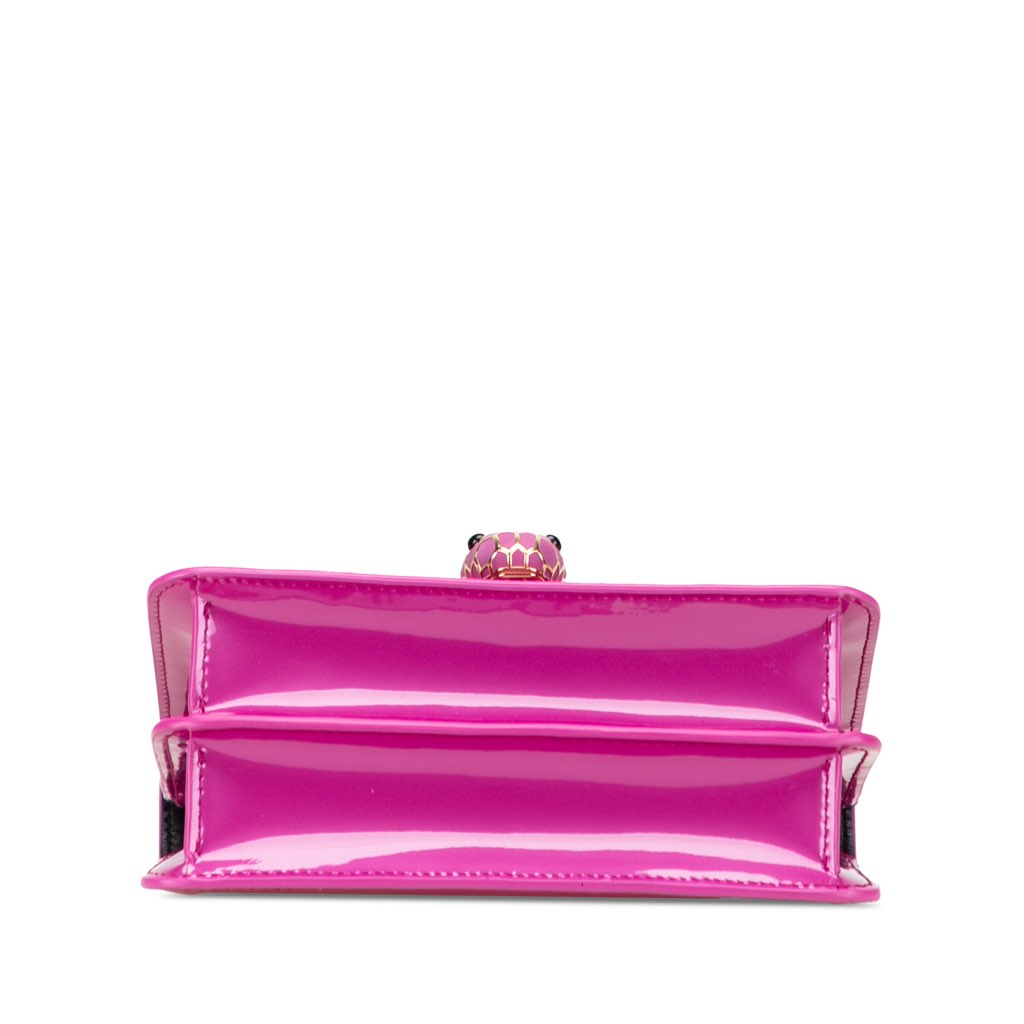 Bvlgari Patent Serpenti Forever Crossbody - 3