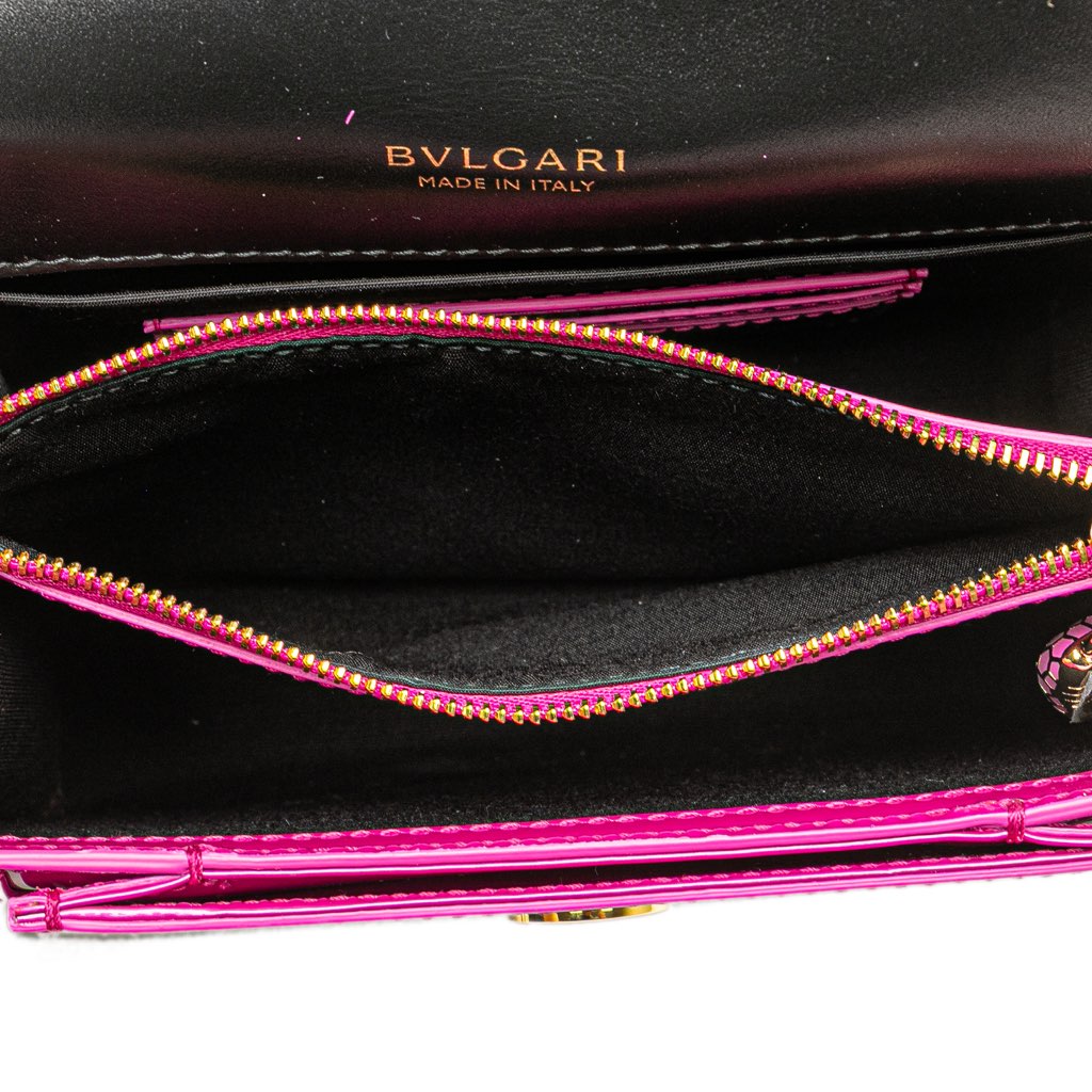 Bvlgari Patent Serpenti Forever Crossbody - 4