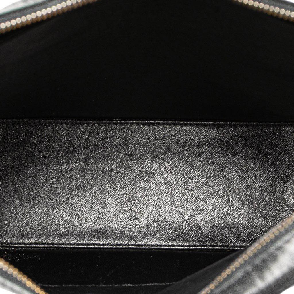 Chanel Lambskin Embroidered Logo Tote - 4