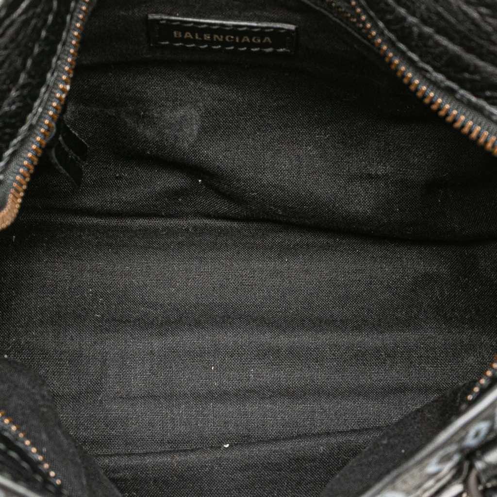 Balenciaga Mini Lambskin Motocross Graffiti Classic City Satchel - 4