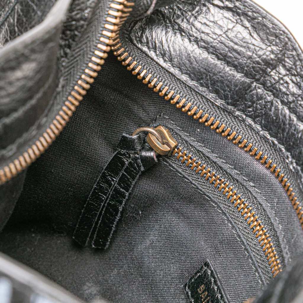 Balenciaga Mini Lambskin Motocross Graffiti Classic City Satchel - Detail 2