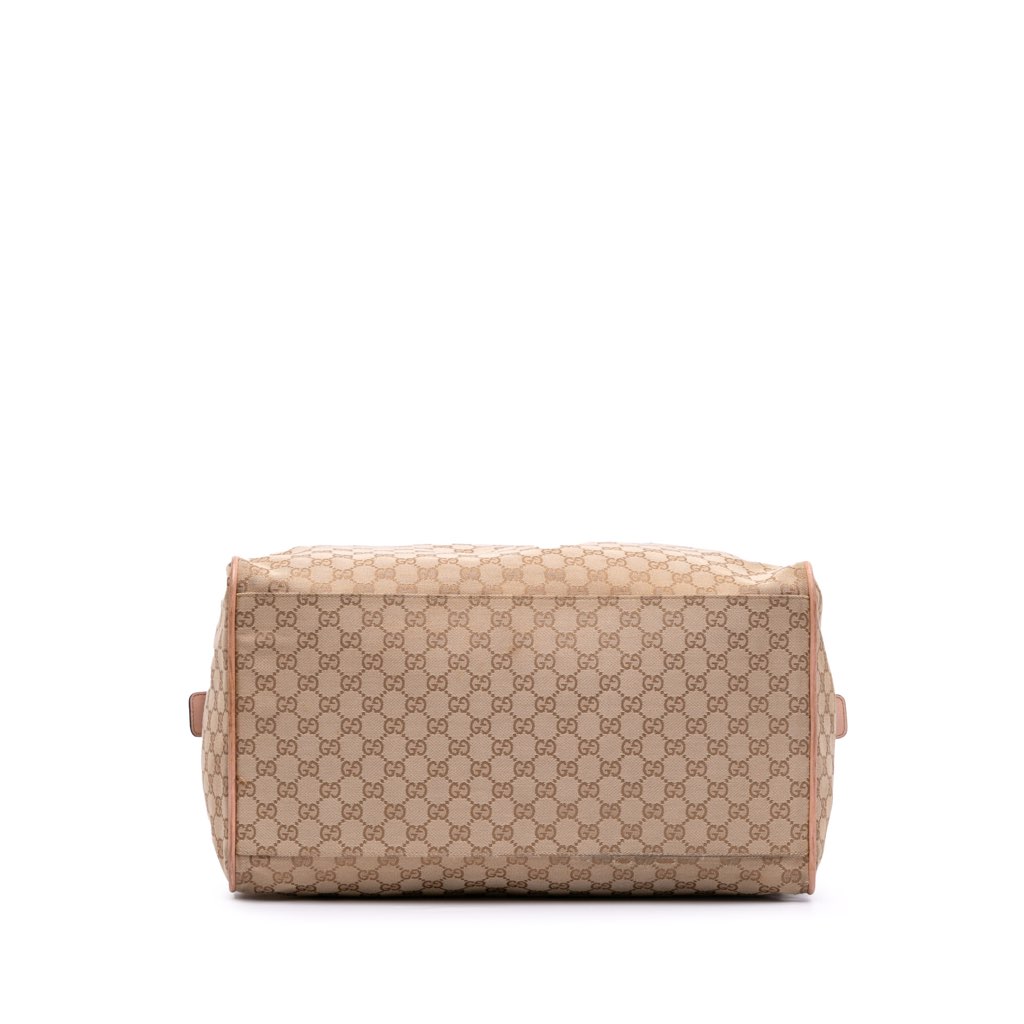 Gucci GG Canvas Web Duffle Bag - 3