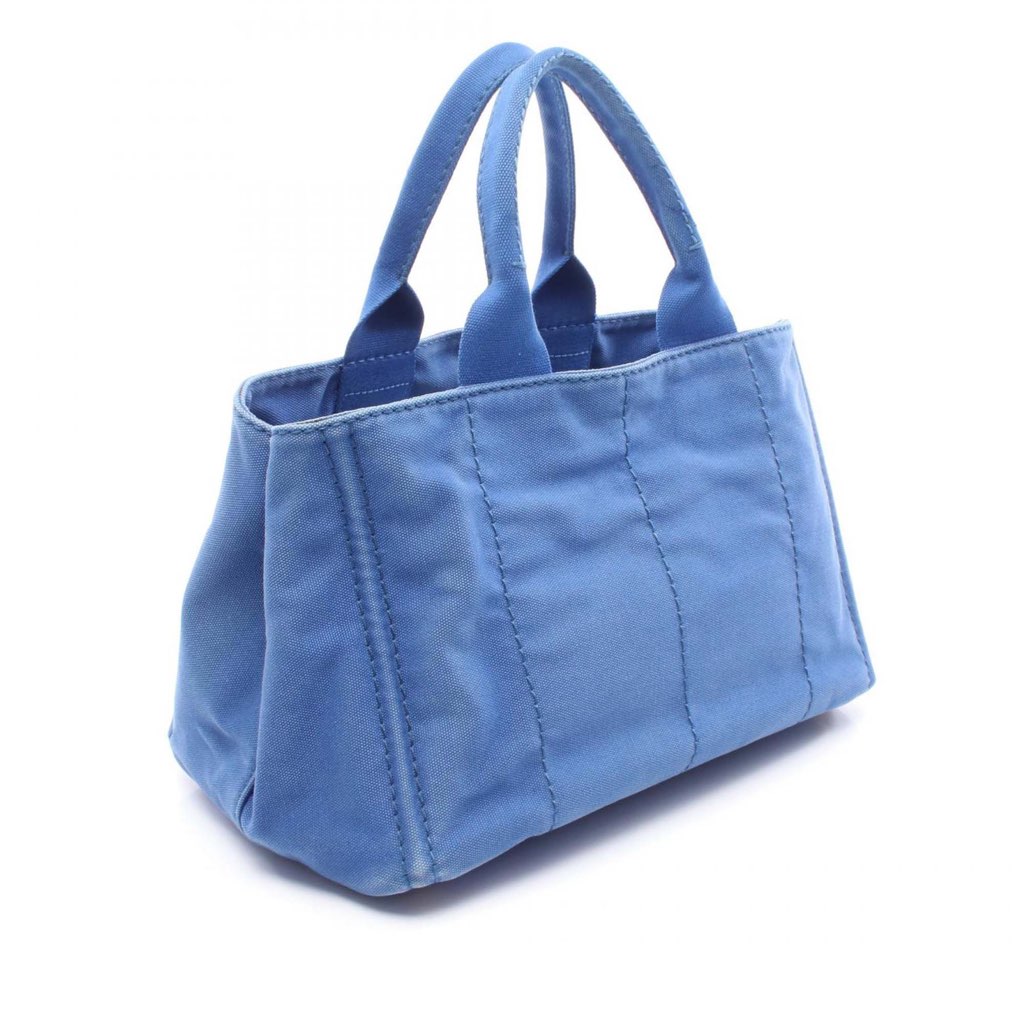 Prada Canvas Canapa Logo Satchel - 2