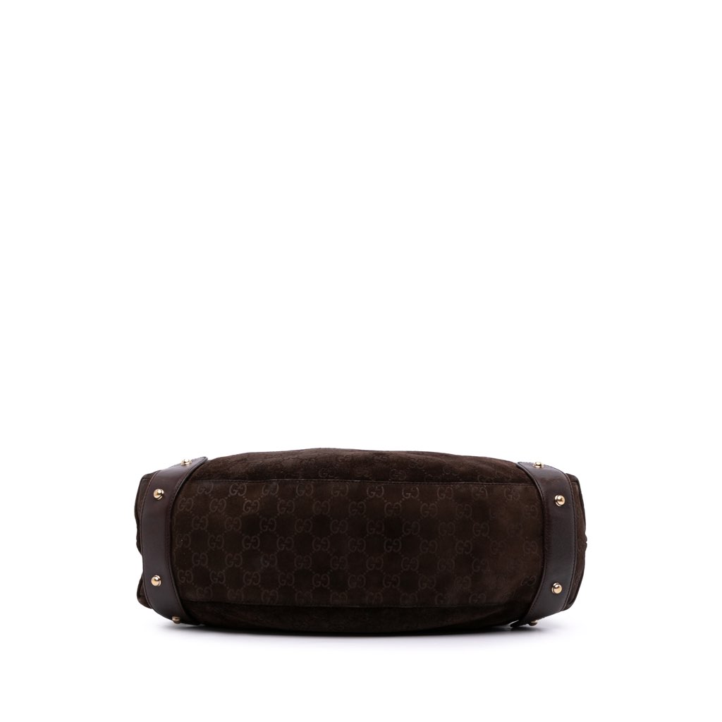 Gucci Medium Guccissima Suede Pelham Shoulder Bag - 3