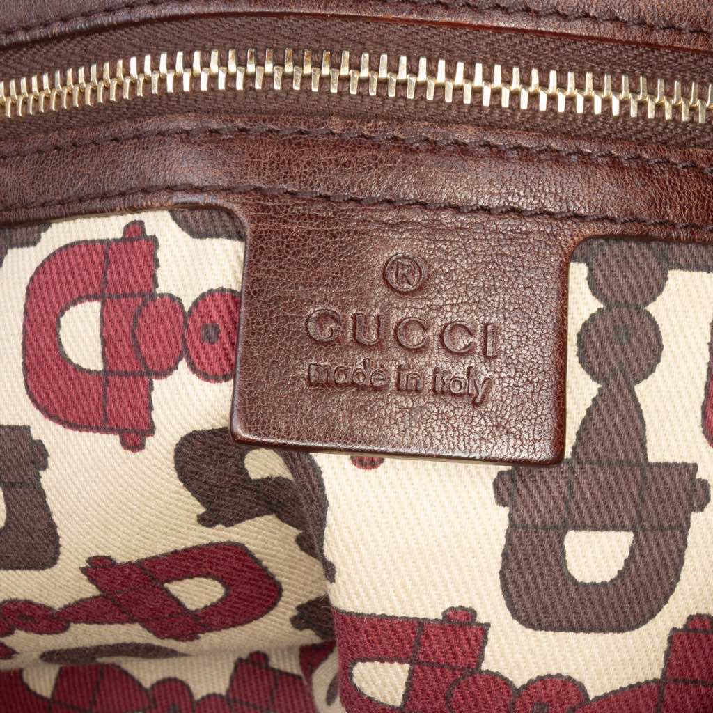 Gucci Medium Guccissima Suede Pelham Shoulder Bag - 5