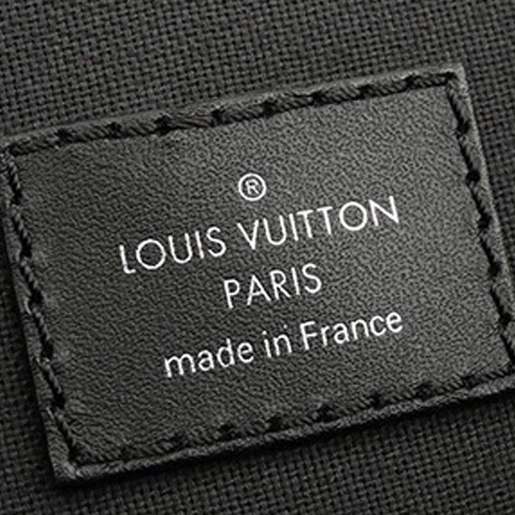 Louis Vuitton Monogram Macassar Christopher Backpack MM - Side view