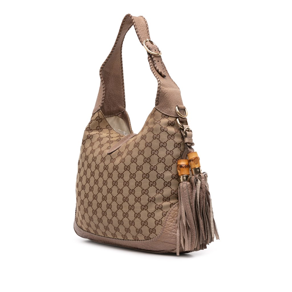 Gucci Medium GG Canvas New Jackie Satchel - 2