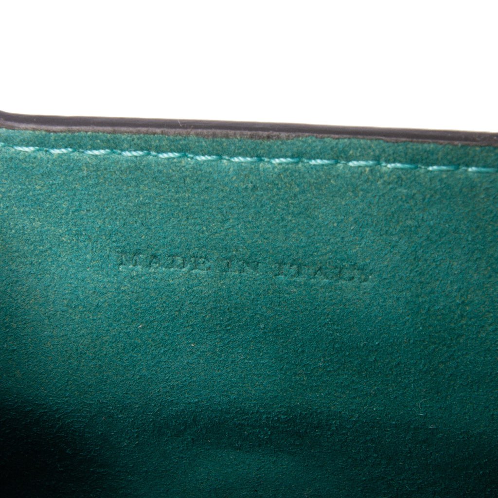 Burberry Mini Metallic Calfskin Buckle Charm Handbag - Detail 2