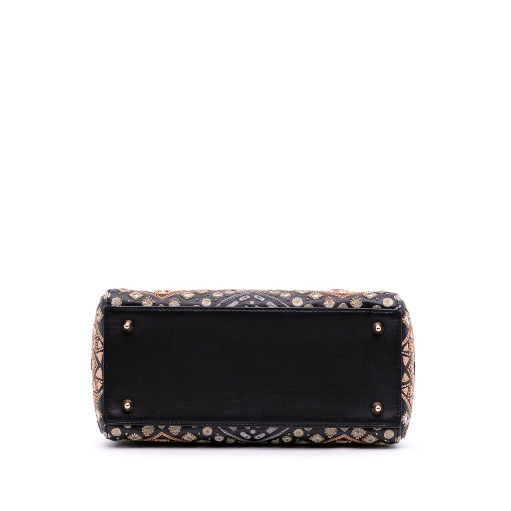 Dior Medium Calfskin Embroidered Animals Lady Dior - 3